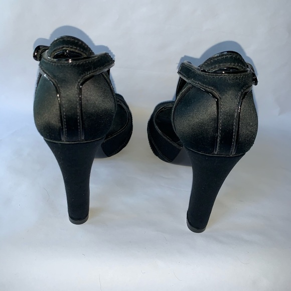 Tory Burch Brandy Satin High Heels - Picture 4 of 7